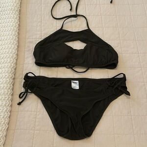 Swim suit. Size large. Target. Dark green. Good condition.